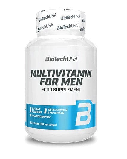 BioTechUSA Vitamins & Minerals Multivitamin for Active Men - 60 tablets