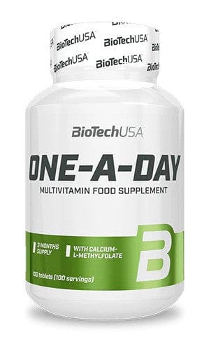 BioTechUSA Vitamins & Minerals One-A-Day - 100 tablets