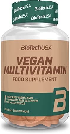 BioTechUSA Vitamins & Minerals Vegan Multivitamin - 60 tablets