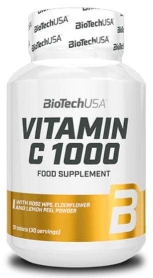 BioTechUSA Vitamins & Minerals Vitamin C 1000 - 30 tablets