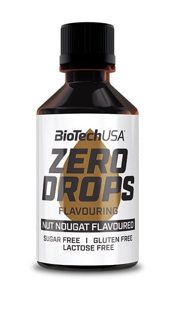 BioTechUSA Zero Drops, Nut Nougat - 50 ml.
