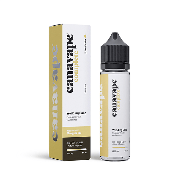 Canavape CBD Products Canavape 1800mg Full-Spectrum CBD + CBG E-liquid 50ml (30VG/70PG)