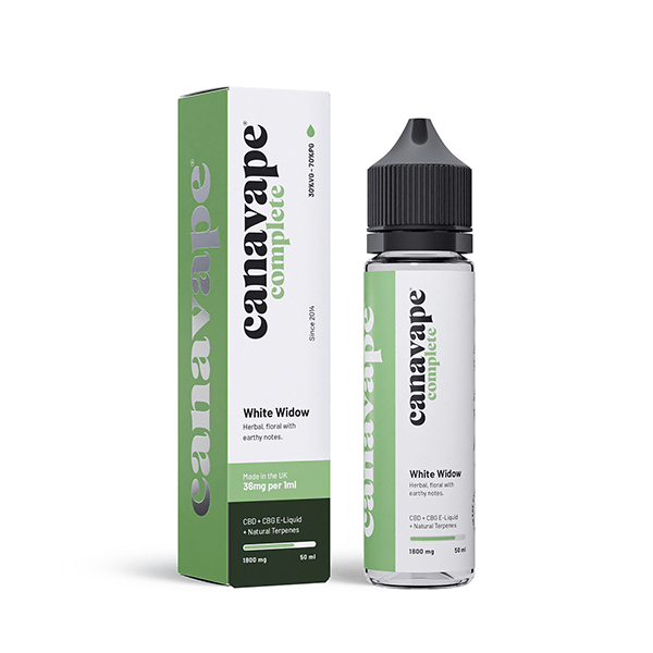 Canavape CBD Products Canavape 1800mg Full-Spectrum CBD + CBG E-liquid 50ml (30VG/70PG)