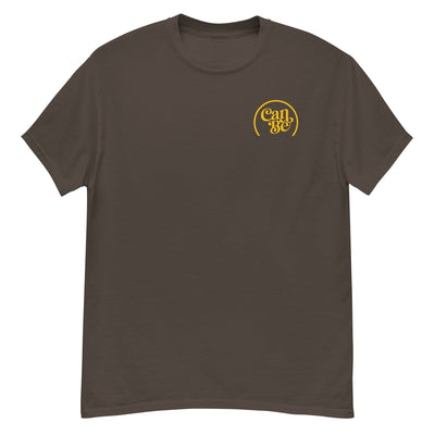 CanBe Dark Chocolate / S CanBe CBD Men's classic tee (FREE WITH £100+ CanBe ORDER)