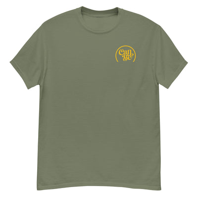 CanBe Military Green / S CanBe CBD Men's classic tee (FREE WITH £100+ CanBe ORDER)