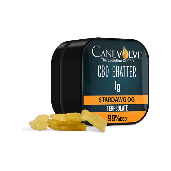 Canevolve CBD Products Canevolve 99% CBD Shatter 1g