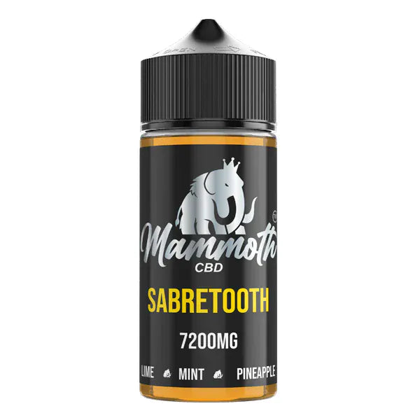 Canevolve CBD Products Sabretooth Mammoth CBD 7200mg CBD E-liquid 120ml (30VG/70PG)