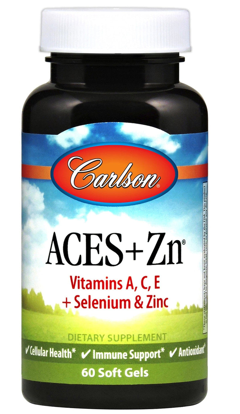 Carlson Labs Vitamins & Minerals ACES + Zn - 60 softgels