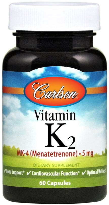 Carlson Labs Vitamins & Minerals Vitamin K2 MK-4, 5mg - 60 caps