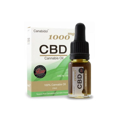 CBD By British Cannabis CBD Products CBD by British Cannabis 1000mg CBD Raw Cannabis Oil Drops 10ml