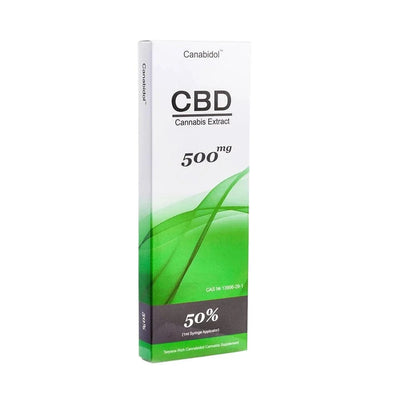 CBD by British Cannabis CBD Products CBD by British Cannabis 500mg CBD Cannabis Extract Syringe 1ml