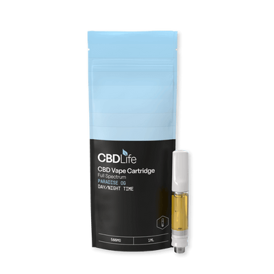 CBDLife CBD Products Paradise OG CBDLife 500mg Full Spectrum Vape Cartridges 1ml *NEW*