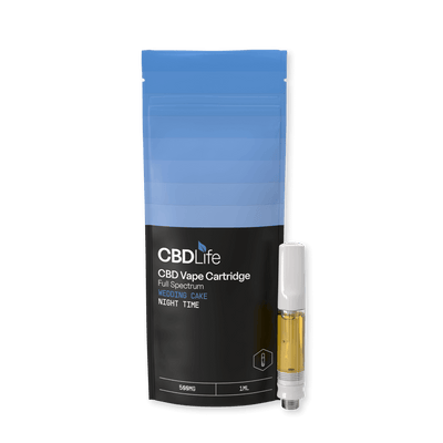 CBDLife CBD Products Wedding Cake CBDLife 500mg Full Spectrum Vape Cartridges 1ml *NEW*