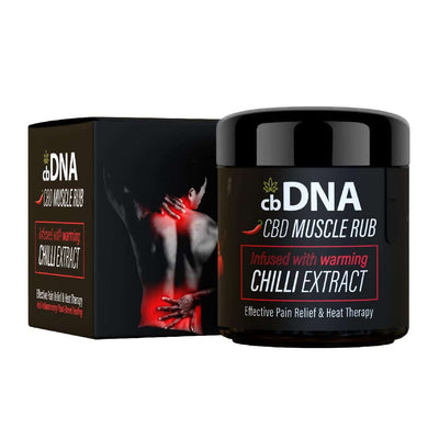 cbDNA CBD Products cbDNA 300mg CBD Chilli Muscle Rub 30ml