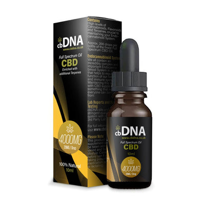 cbDNA CBD Products cbDNA 4000mg Full Spectrum CBD Oil 10ml