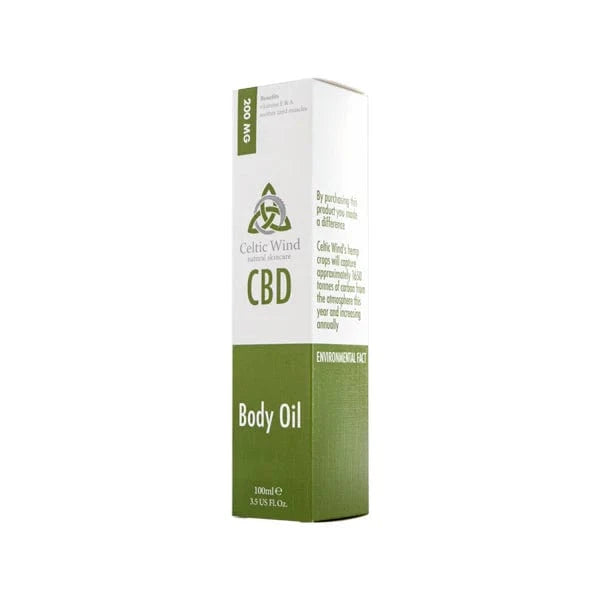 Celtic Wind Crops CBD Products Celtic Wind Crops 200mg CBD Body Oil - 100ml (BUY 1 GET 1 FREE)