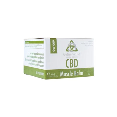 Celtic Wind Crops CBD Products Celtic Wind Crops 600mg CBD Muscle Balm - 40ml (BUY 1 GET 1 FREE)