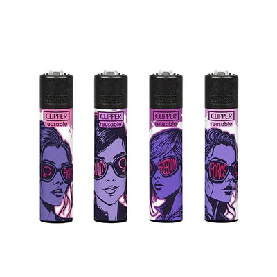 Clipper Smoking Products Clipper Classic Flint Womens Day Lighters 40 Pcs