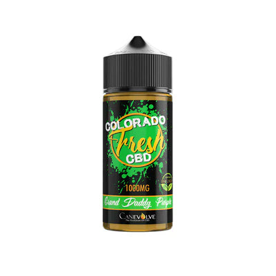 Colorado CBD Products Grand Daddy Purple Colorado Fresh 1000mg CBD Vaping Liquid 100ml (50PG/50VG)