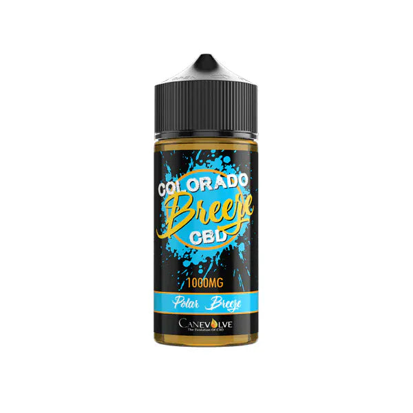 Colorado CBD Products Polar Breeze Colorado Breeze 1000mg CBD Vaping Liquid 100ml (50PG/50VG)