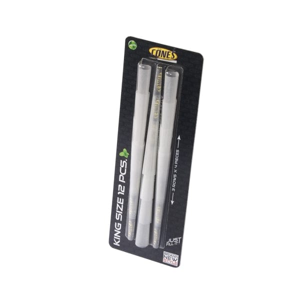 Cones Smoking Products Cones King Size pre-rolled Cones - 12 Pieces