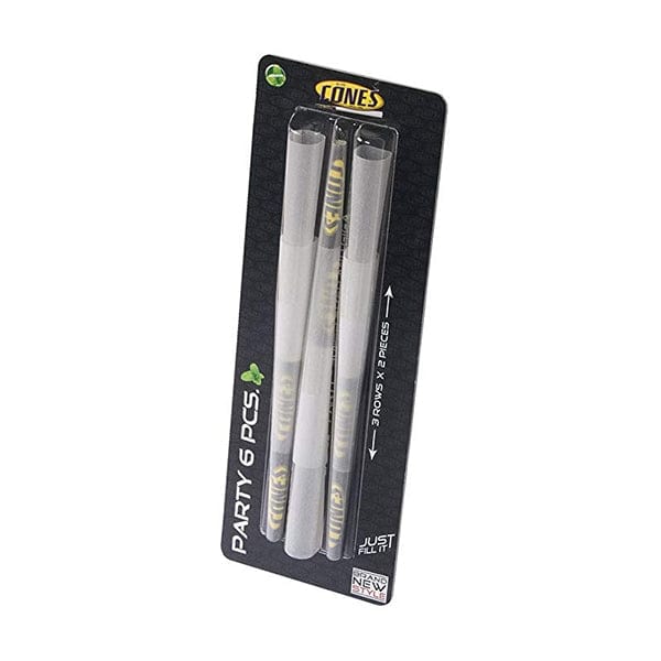 Cones Smoking Products Cones Party Pre-rolled Cones - 6 Pi﻿eces Blister Pack