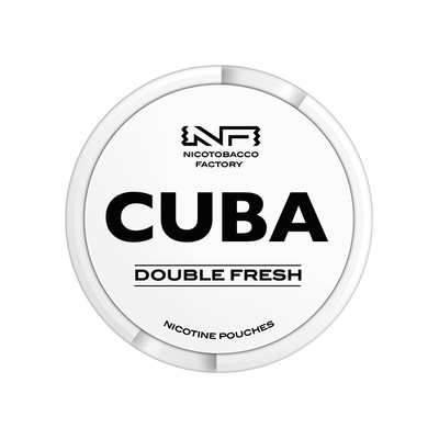 CUBA Fulfilment 16mg CUBA White Nicotine Pouches - 25 Pouches