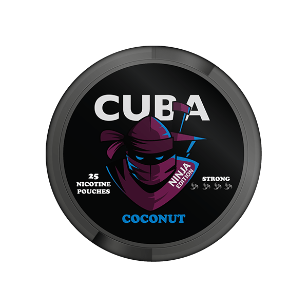 CUBA Fulfilment 30mg CUBA Ninja Nicotine Pouches - 25 Pouches