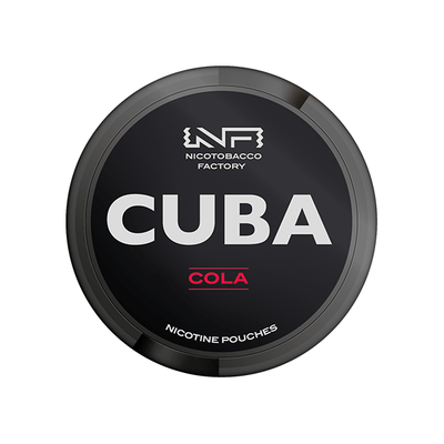 CUBA Fulfilment 43mg CUBA Black Nicotine Pouches - 25 Pouches