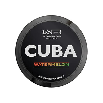 CUBA Smoking Products CUBA Black 43mg Nicotine - 25 Pouches