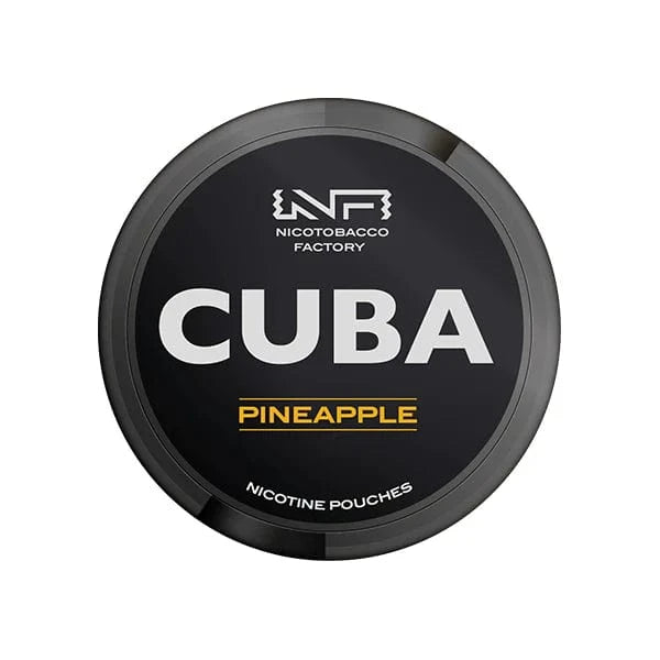 CUBA Smoking Products CUBA Black 43mg Nicotine - 25 Pouches