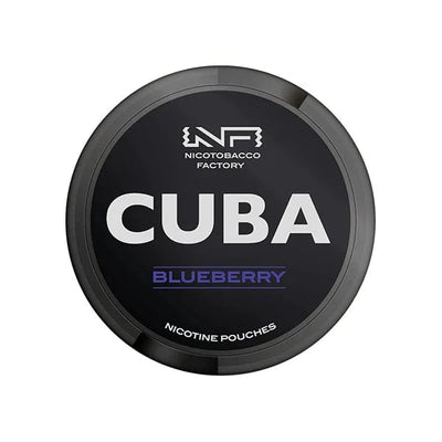 CUBA Smoking Products CUBA Black 43mg Nicotine - 25 Pouches