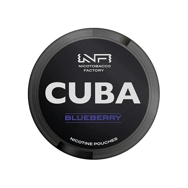 CUBA Smoking Products CUBA Black 43mg Nicotine - 25 Pouches