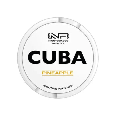 CUBA Smoking Products CUBA White 16mg Nicotine - 25 Pouches
