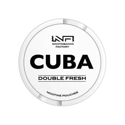CUBA Smoking Products CUBA White 16mg Nicotine - 25 Pouches