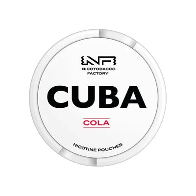 CUBA Smoking Products CUBA White 16mg Nicotine - 25 Pouches
