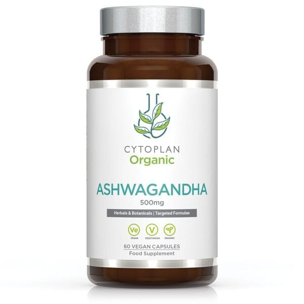 Cytoplan Health and Wellbeing Ashwagandha - 60 vcaps