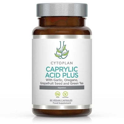 Cytoplan Health and Wellbeing Caprylic Acid Plus - 60 vcaps