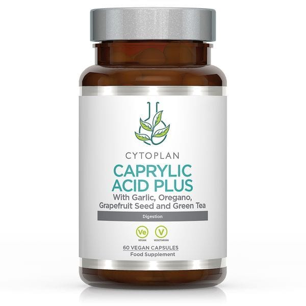 Cytoplan Health and Wellbeing Caprylic Acid Plus - 60 vcaps
