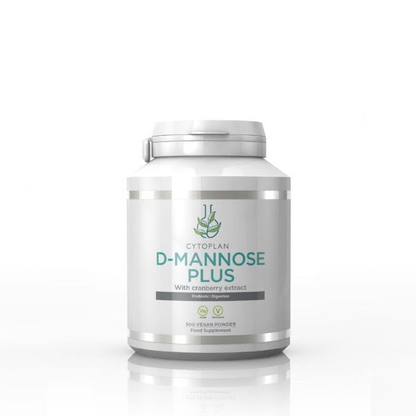 Cytoplan Health and Wellbeing D-Mannose Plus - 50 grams