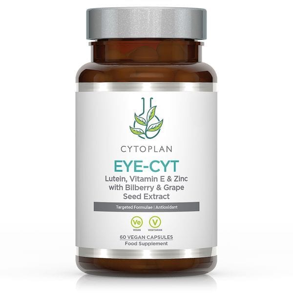 Cytoplan Health and Wellbeing Eye-Cyt - 60 vcaps