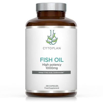 Cytoplan Health and Wellbeing Fish Oil - 120 caps