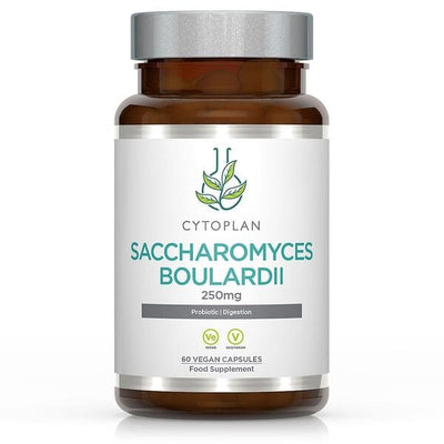 Cytoplan Health and Wellbeing Saccharomyces Boulardii - 60 vcaps