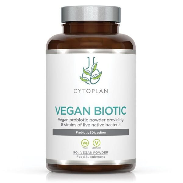 Cytoplan Health and Wellbeing Vegan Biotic - 90 grams