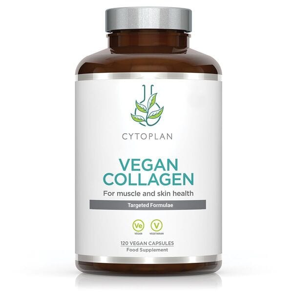 Cytoplan Health and Wellbeing Vegan Collagen - 120 vcaps