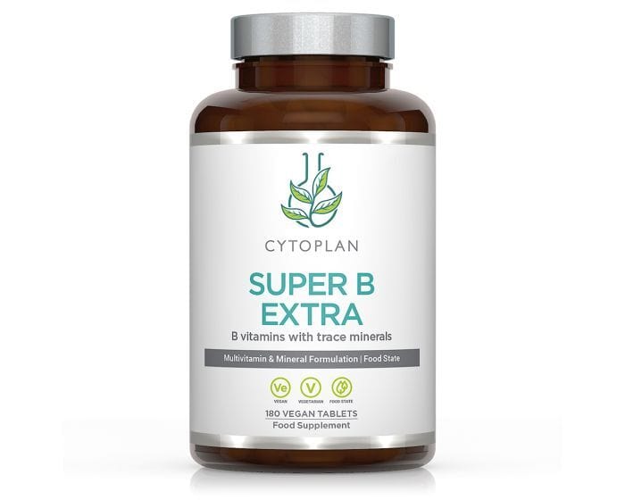 Cytoplan Vitamins & Minerals Super B Extra - 180 vegan tabs