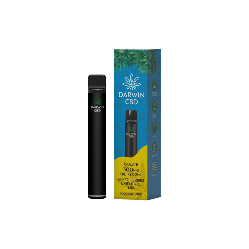 Darwin CBD Products 300mg Darwin CBD Prefilled Pod Vape Kit 600 Puffs