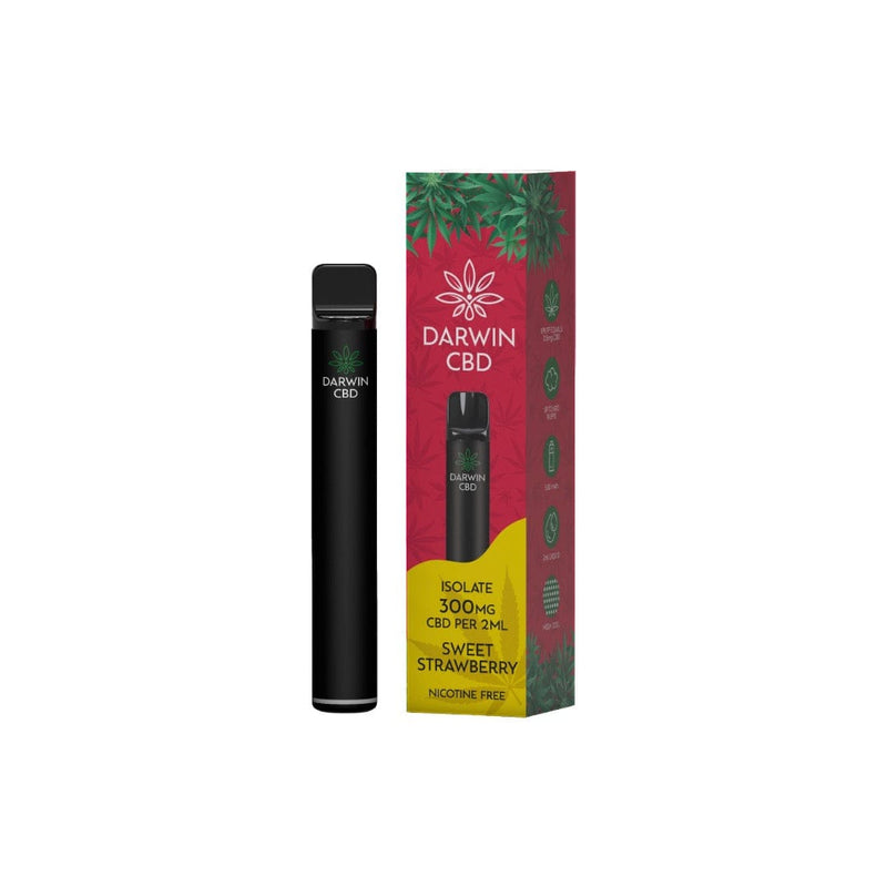 Darwin CBD Products 300mg Darwin CBD Prefilled Pod Vape Kit 600 Puffs