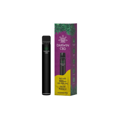 Darwin CBD Products 300mg Darwin CBD Prefilled Pod Vape Kit 600 Puffs