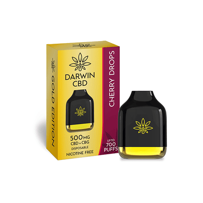 Darwin CBD Products Darwin 500mg CBD + CBG Cube Disposable 700 Puffs